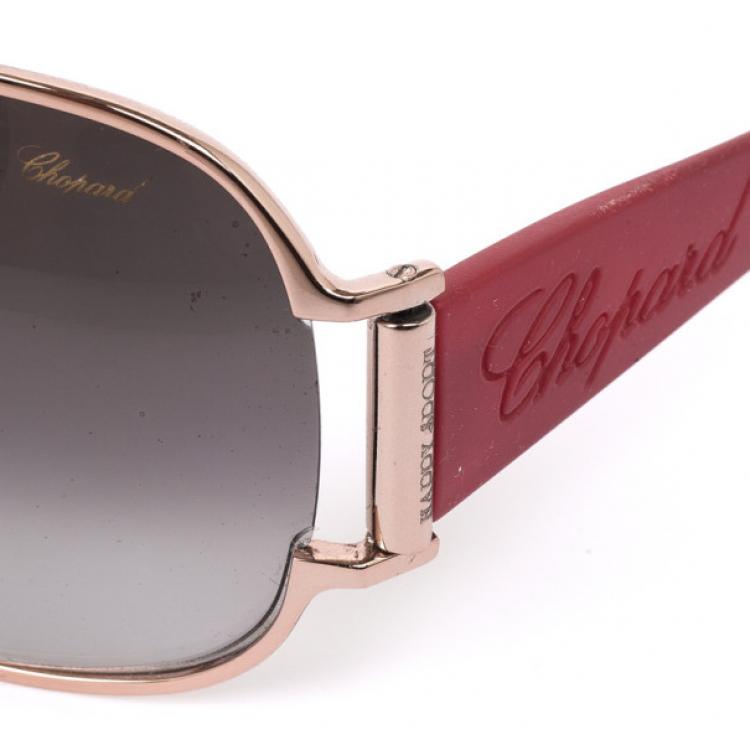 Pre Owned Chopard Swarovski Crystal Embellished Womens Sunglasses