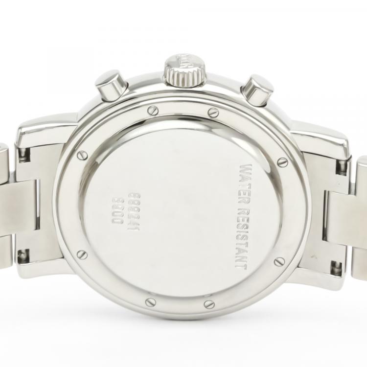 Pre Owned Chopard Black Stainless Steel Mille Miglia 8900 Quartz Women's Wristwatch 33 MM