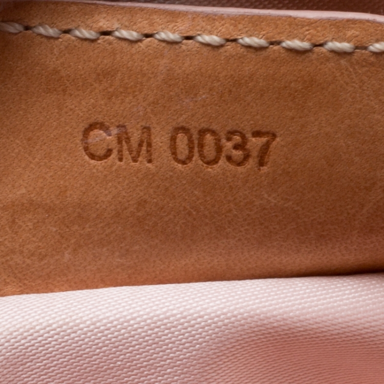 Pre Owned Dior Beige/Pink Diorissimo Coated Canvas and Leather Trotter Romantique Satchel