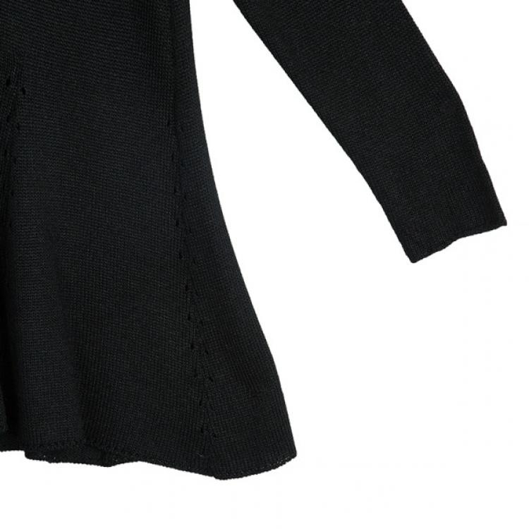 مملوكة مسبقًا Christian Lacroix Knit Mesh Sweater M