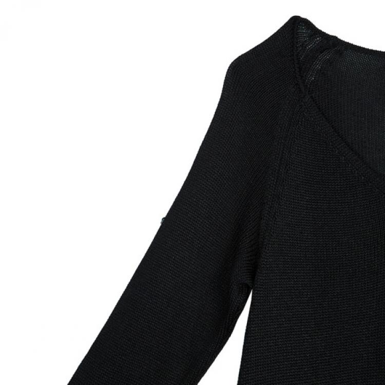 مملوكة مسبقًا Christian Lacroix Knit Mesh Sweater M
