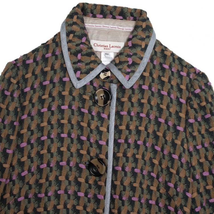 Pre Owned Christian Lacroix Evening Overcoat M