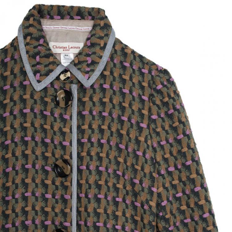 Pre Owned Christian Lacroix Evening Overcoat M