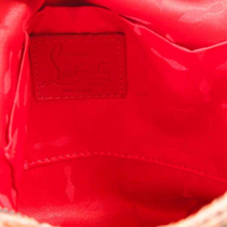 Pre Owned  Christian Louboutin Python Layered Hobo