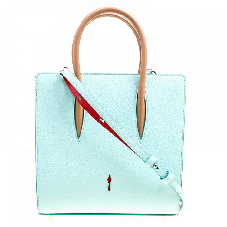 Christian Louboutin Multicolor Leather Small Paloma Tote at
