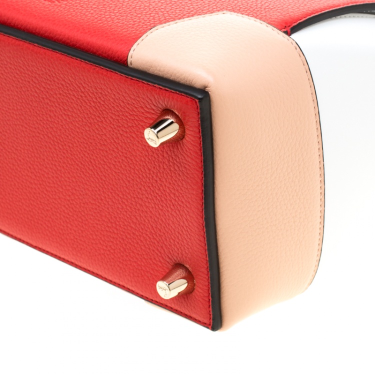 Pre Owned Christian Louboutin Multicolor Leather Eloise Satchel