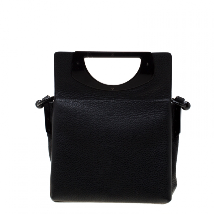 Pre Owned Christian Louboutin Beige/Black Leopard Print Calfhair and Leather Passage Shoulder Bag