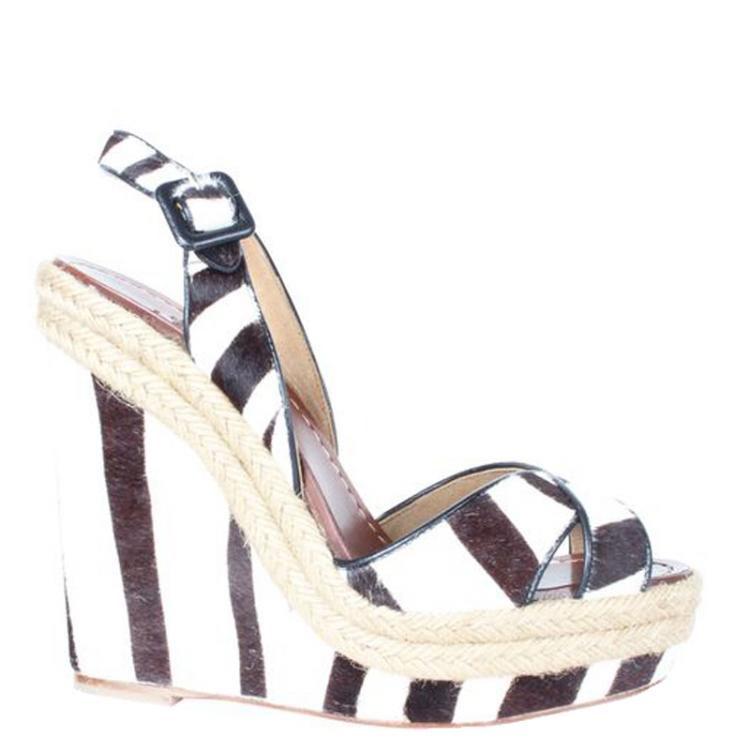 white louboutin wedges