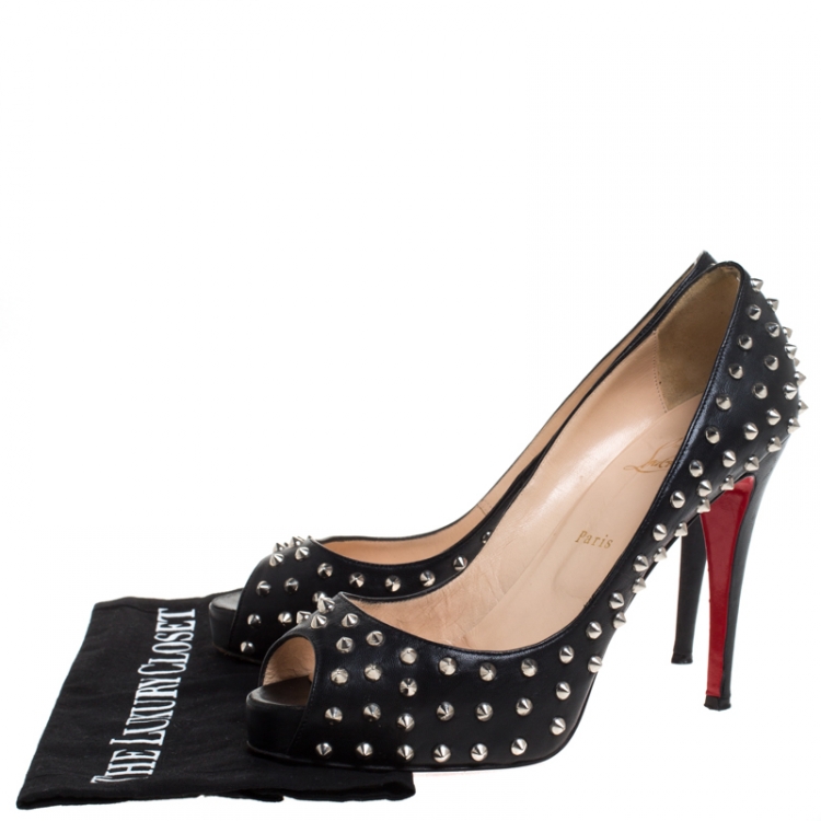 louboutin heels studded