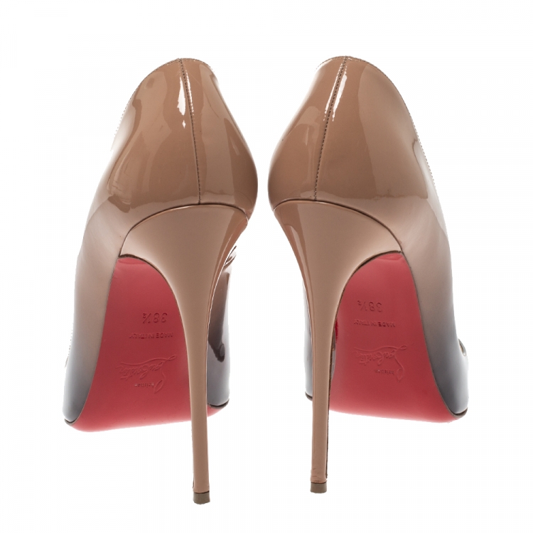 christian louboutin ombre shoes