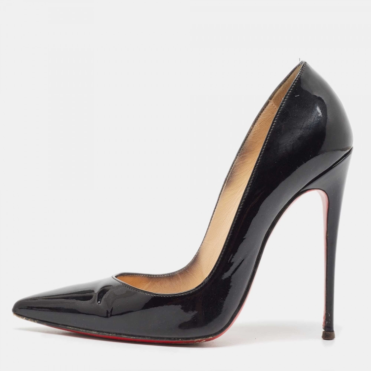 Christian louboutin so clearance kate black patent pumps