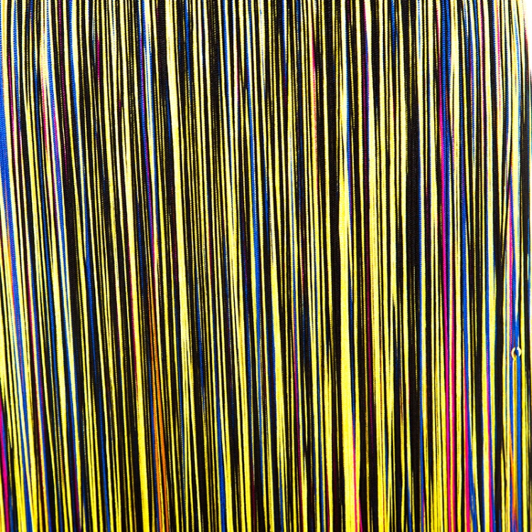 Pre Owned Christopher Kane Multicolor Fringed Skirt M