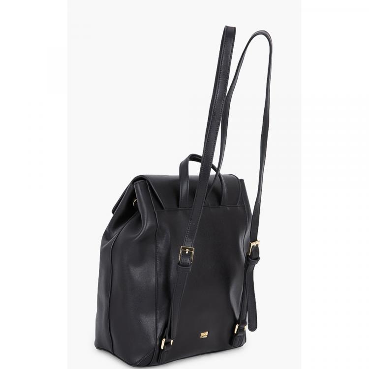Pre Owned Class by Roberto Cavalli Black Leather Doris Backpack