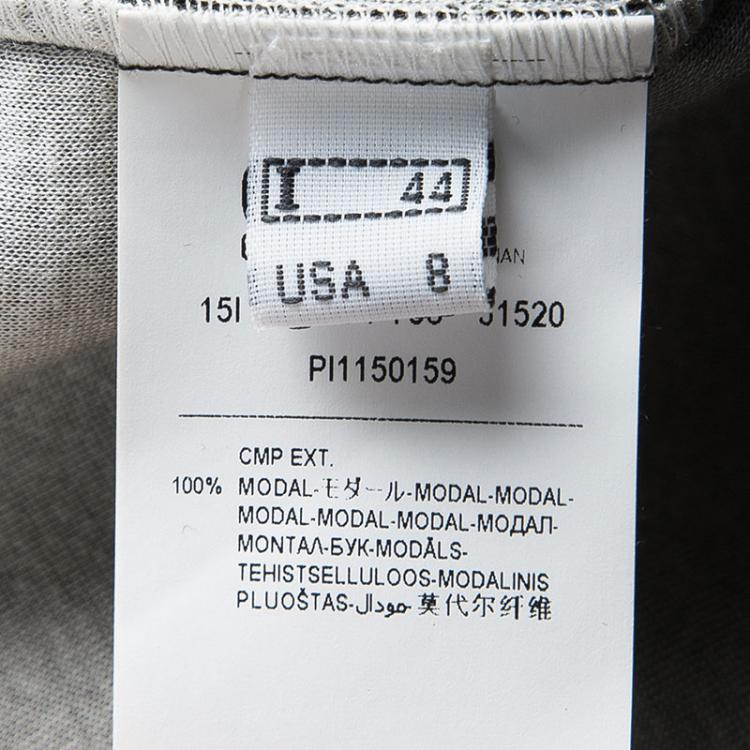 Pre Owned Class By Roberto Cavalli Colorblock Knit Studded Top M
