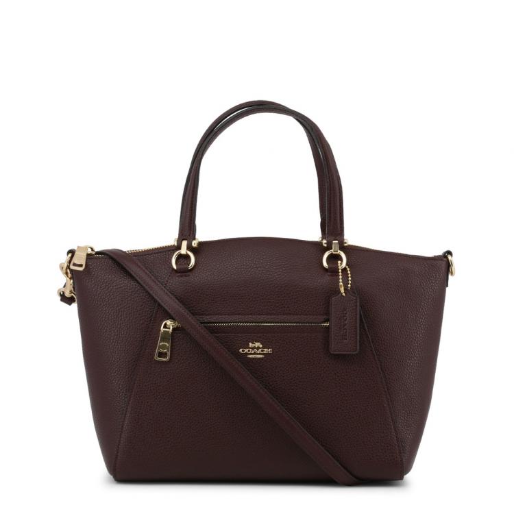 Coach Oxblood Polished Pebble Leather Prairie Satchel Bag Tlc - Coach Prairie Pebble Leather Satchel Bag Oxblood Coach Oxblood Polished Pebble Leather Prairie Satchel Bag Tlc - Coach Prairie Pebble Leather Satchel Bag Oxblood