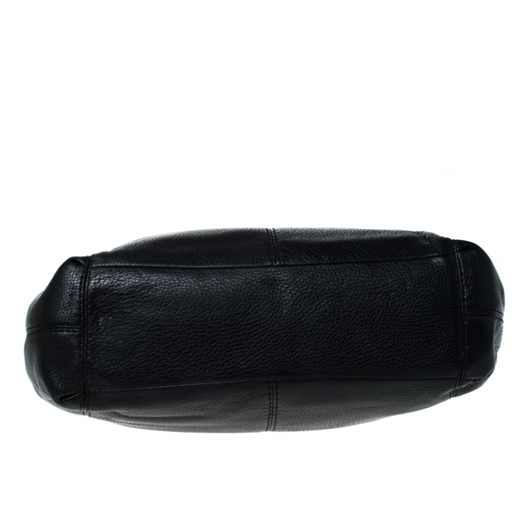 Pre Owned Coach Black Leather Lexy Shoulder Bag