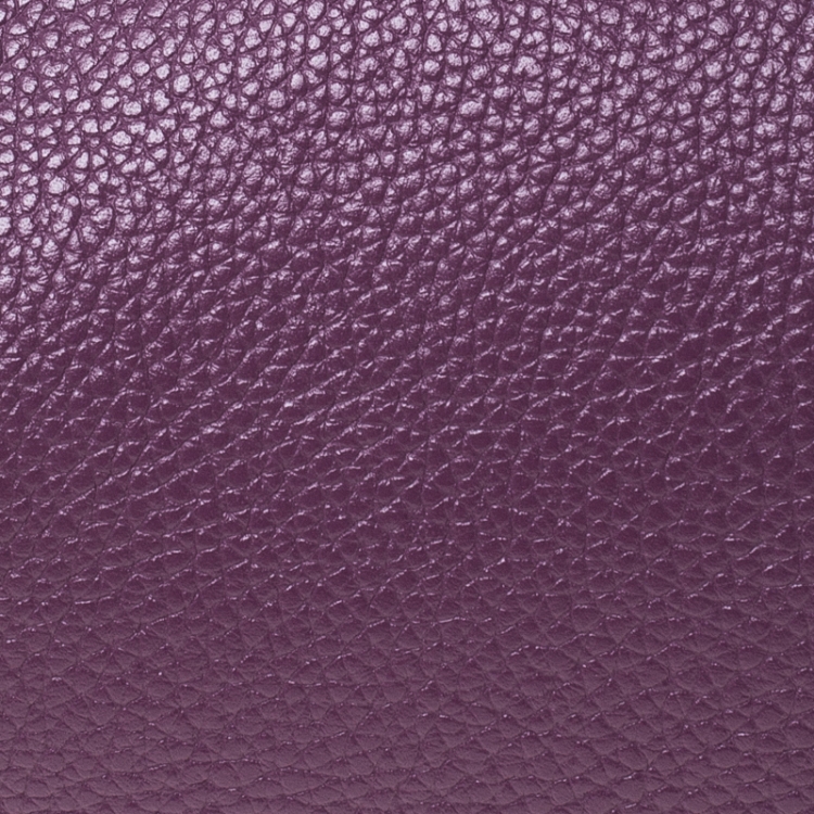 Pre Owned Coach Purple Leather Harley Oxblood Hobo