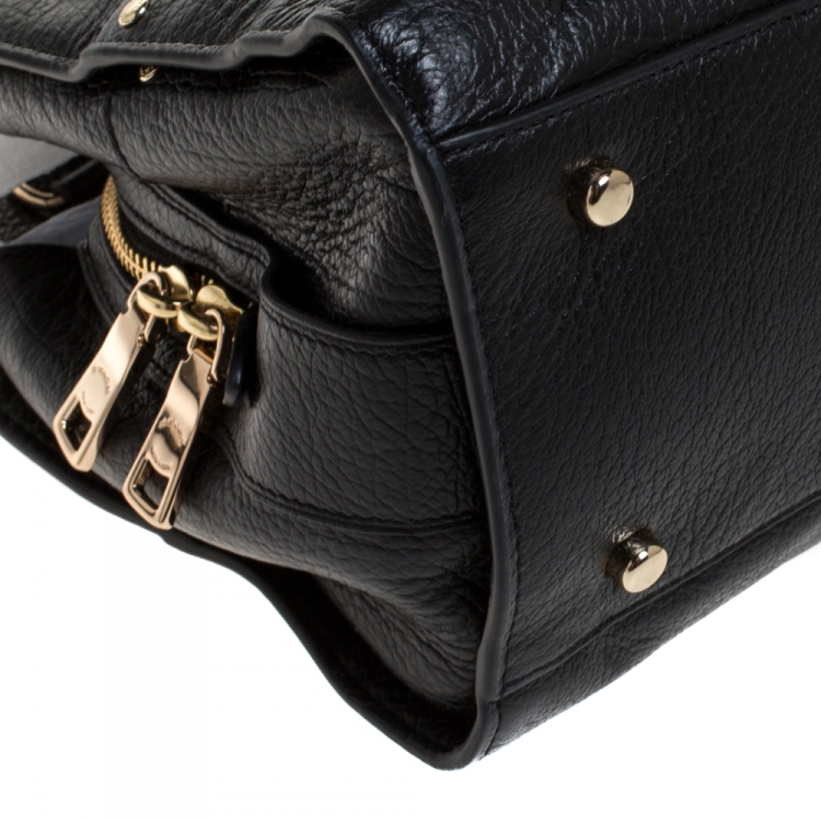 Pre Owned Coach Black Leather Mercer Satchel