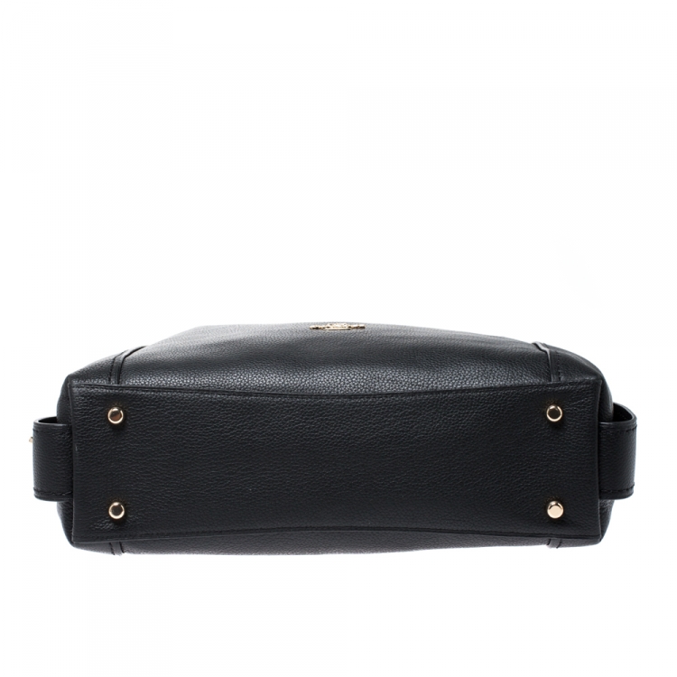 مملوكة مسبقًا Coach Black Leather Edie 31 Shoulder Bag