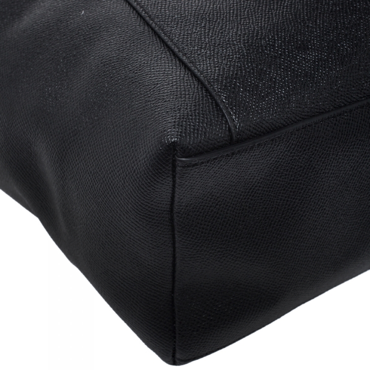 Pre Owned Coach Black Leather Ava Tote