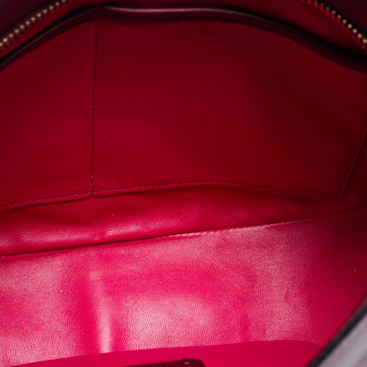 Pre Owned Coach Burgundy Leather Nomad Hobo