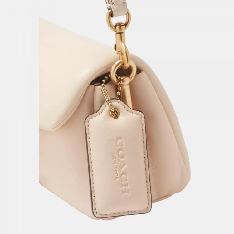 مملوكة مسبقًا Coach Neutral nappa leather Shoulder Bag