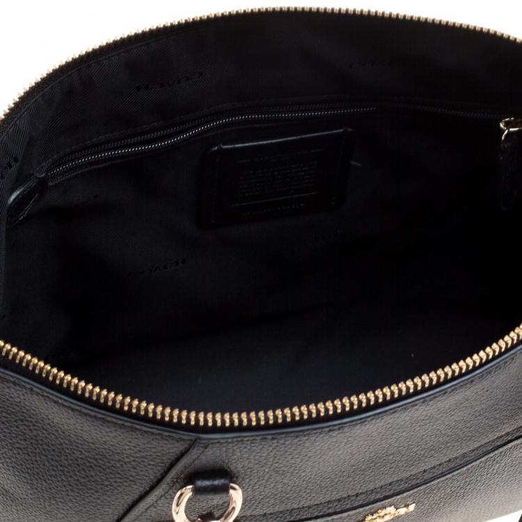Pre Owned Coach Black Leather Taylor Tote