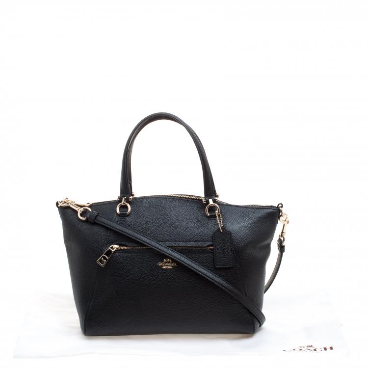 Pre Owned Coach Black Leather Taylor Tote