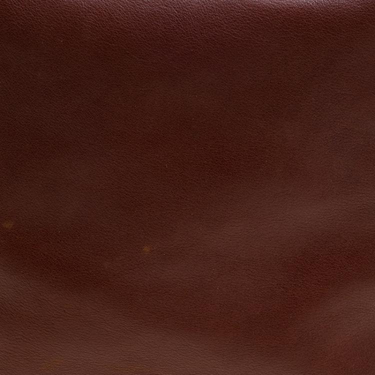 Pre Owned Coach Brown Leather Bucket Bag