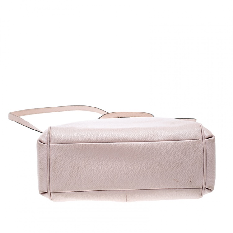 Pre Owned Coach Blush Pink Leather Tote