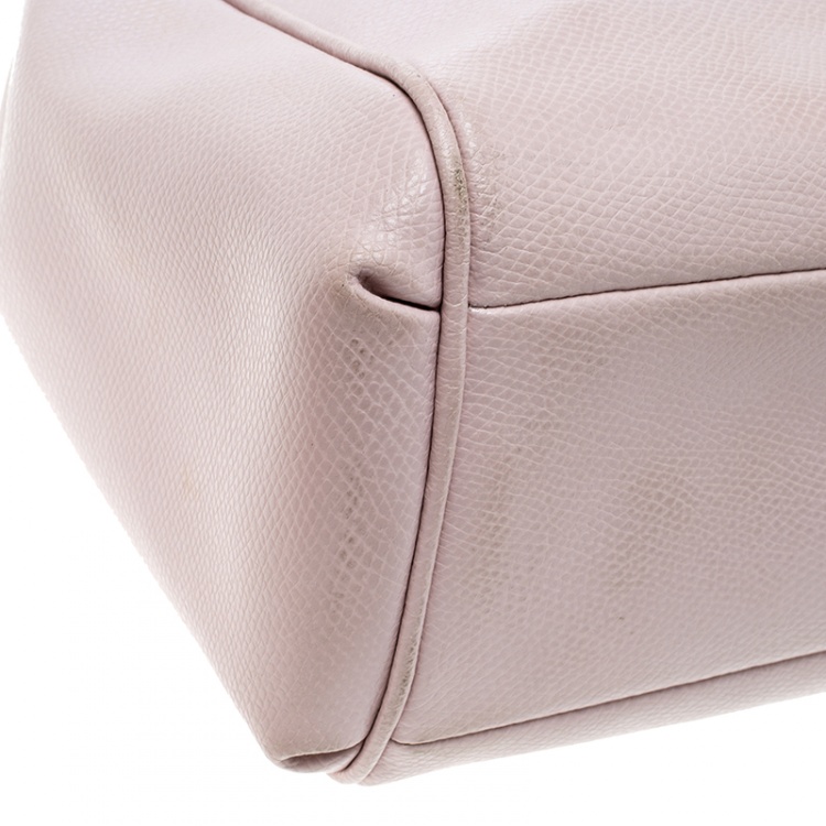 Pre Owned Coach Blush Pink Leather Tote
