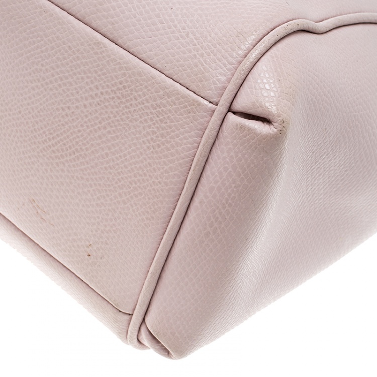 Pre Owned Coach Blush Pink Leather Tote