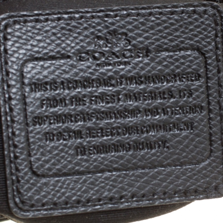 Pre Owned Coach Black Leather Christie Tote