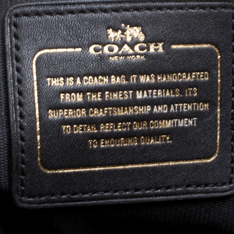 Pre Owned Coach Brown Suede Whipstitch Chain Dakotah Messenger Bag