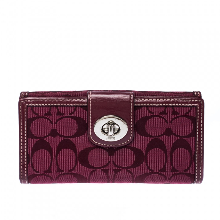 coach c wallet