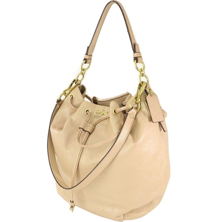 coach drawstring shoulder bag