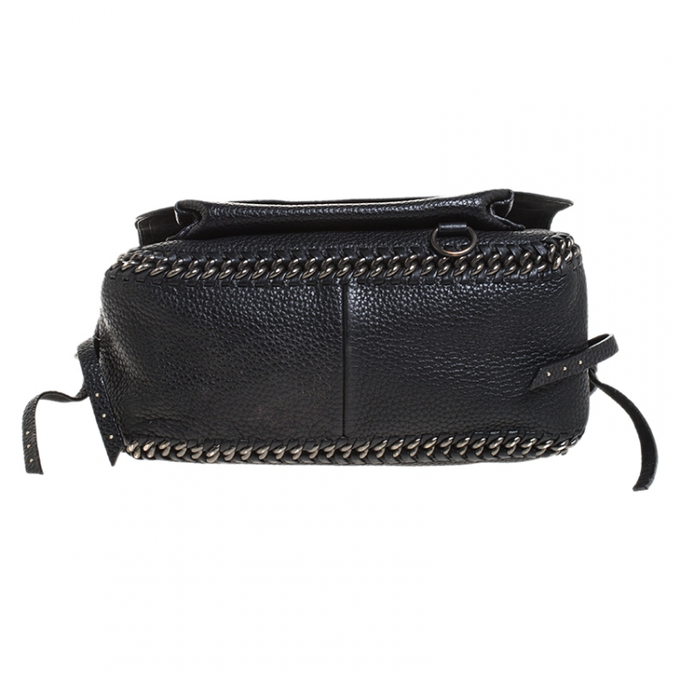 Pre Owned Coach Black Leather Dakotah 21  Shoulder Bag