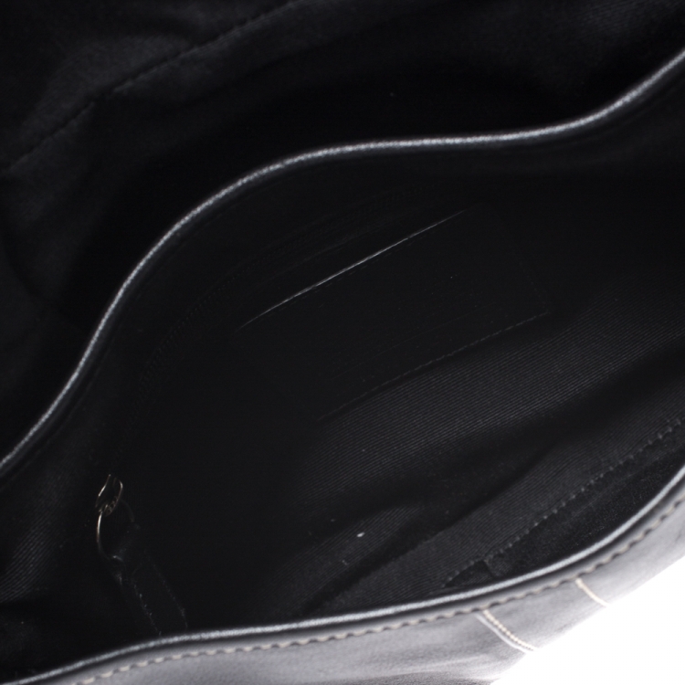 Pre Owned Coach Black Leather Soho Shoulder Bag