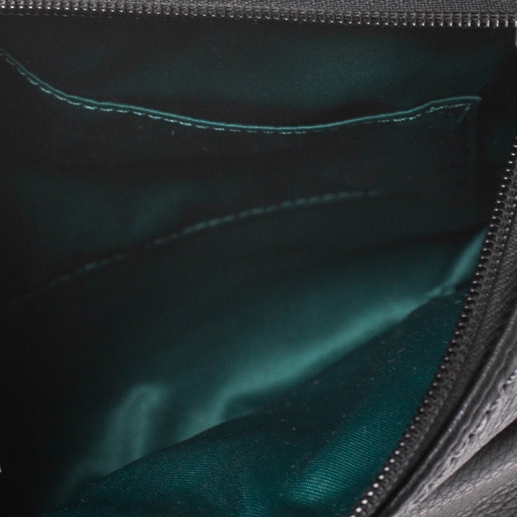 Pre Owned Coach Black Leather Park Crossbody Bag