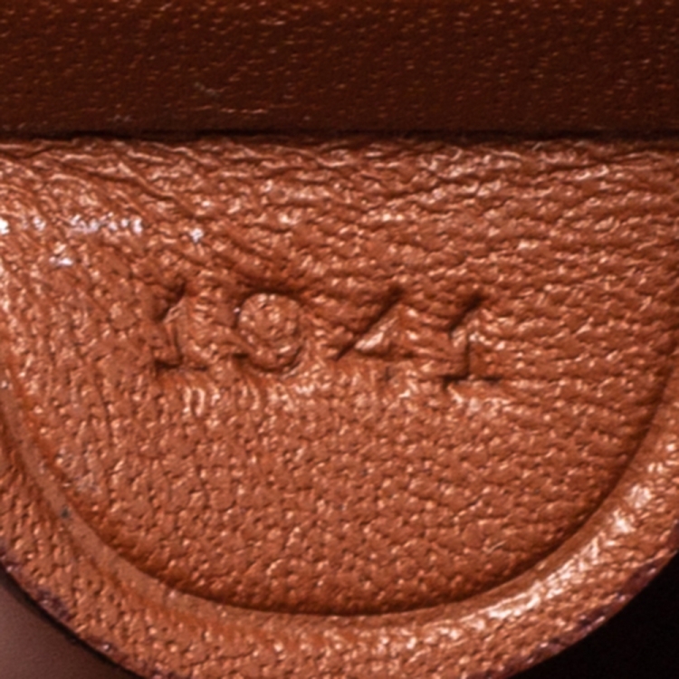Pre Owned Coach Black Monogram Leather Flap Crossbody Bag