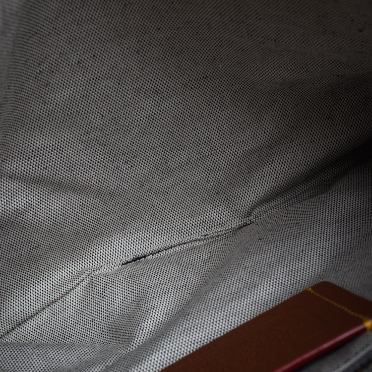 Pre Owned Coach Blue Leather Nasa Space Collection Wrislet Pouch