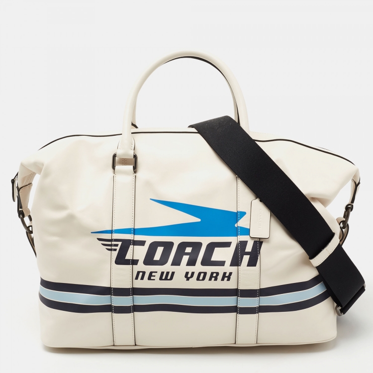 Navy Blue Oversized Canvas Zippered Duffle Bag 42-Inch 22 oz. - Head Coach  Sports