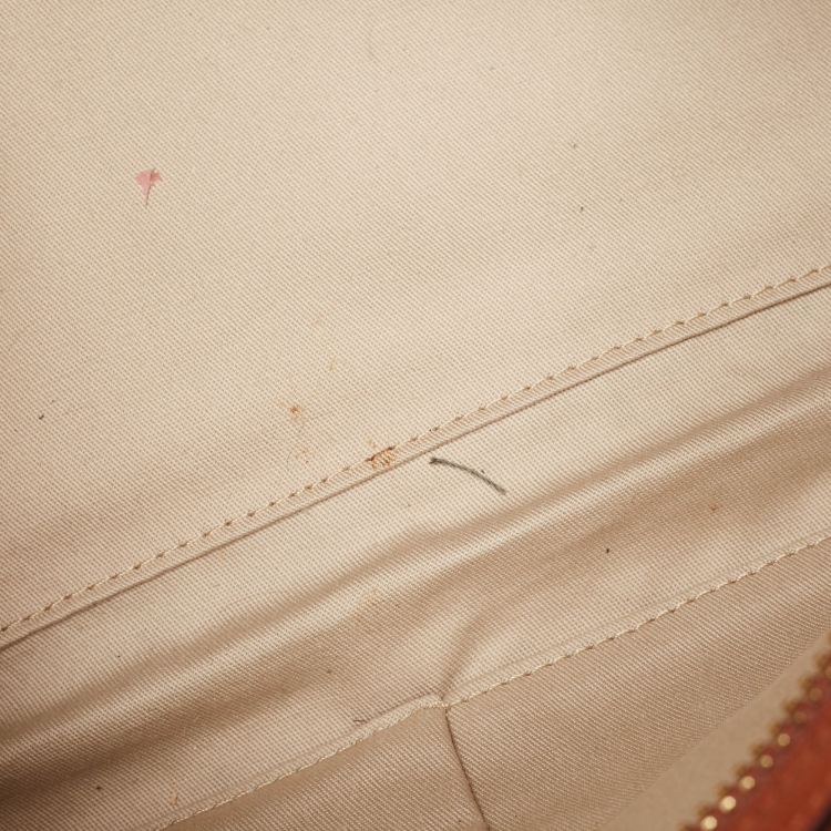 Pre Owned Coach Brown Leather Legacy Haley Satchel