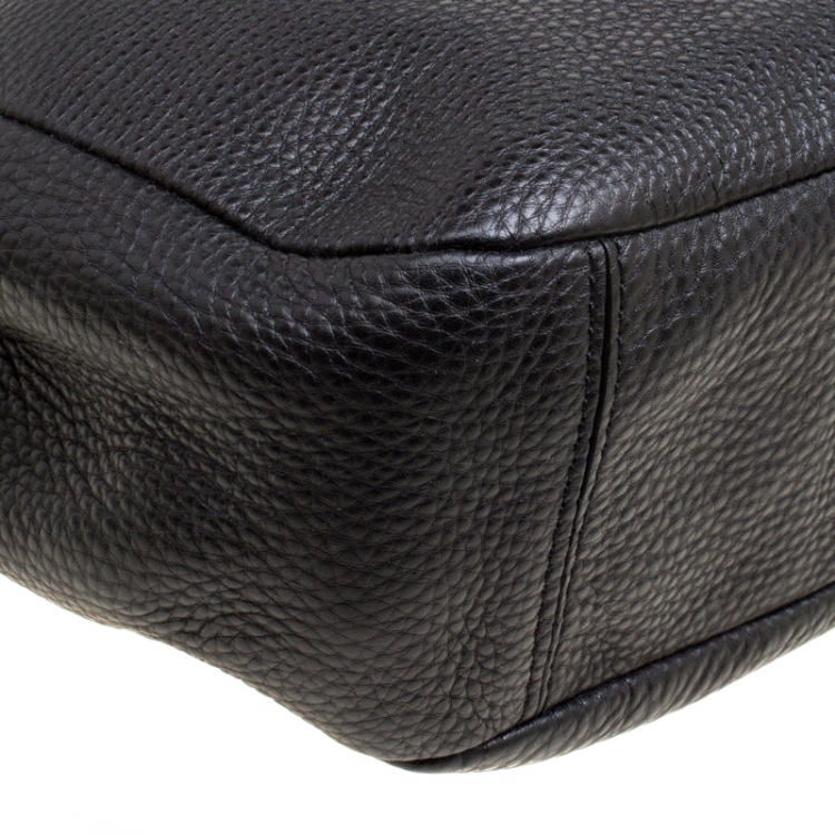 Pre Owned Cole Haan Black Leather Hobo