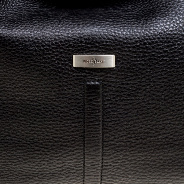 Pre Owned Cole Haan Black Leather Hobo