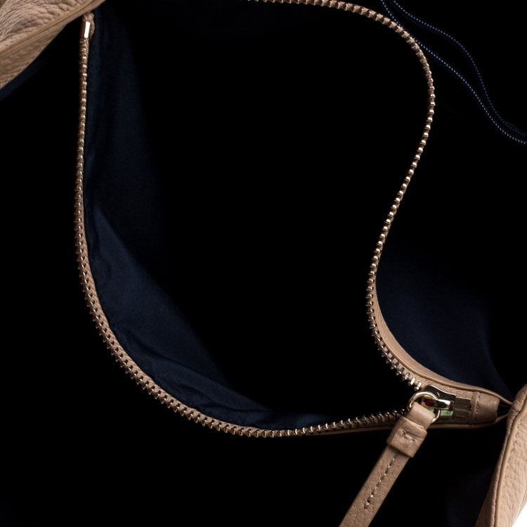 Pre Owned Cole Haan Beige Leather Benson Tote