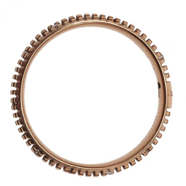 مملوكة مسبقًا خاتم دامياني متروبوليتان دريم ألماس و ذهب أحمر عيار 18 مقاس 55