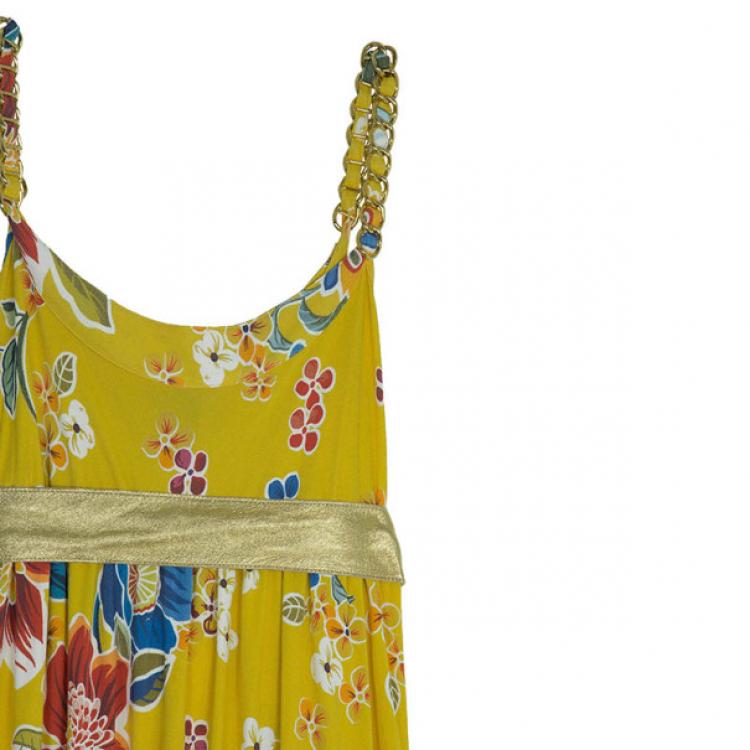 Pre Owned D and G Floral Maxi Dress L