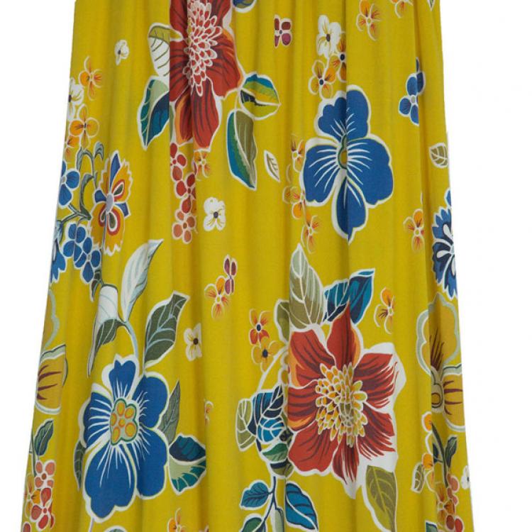 Pre Owned D and G Floral Maxi Dress L