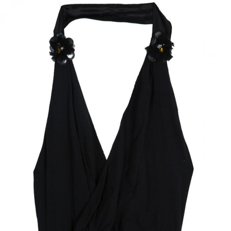 Pre Owned D and G Halter Dress XS